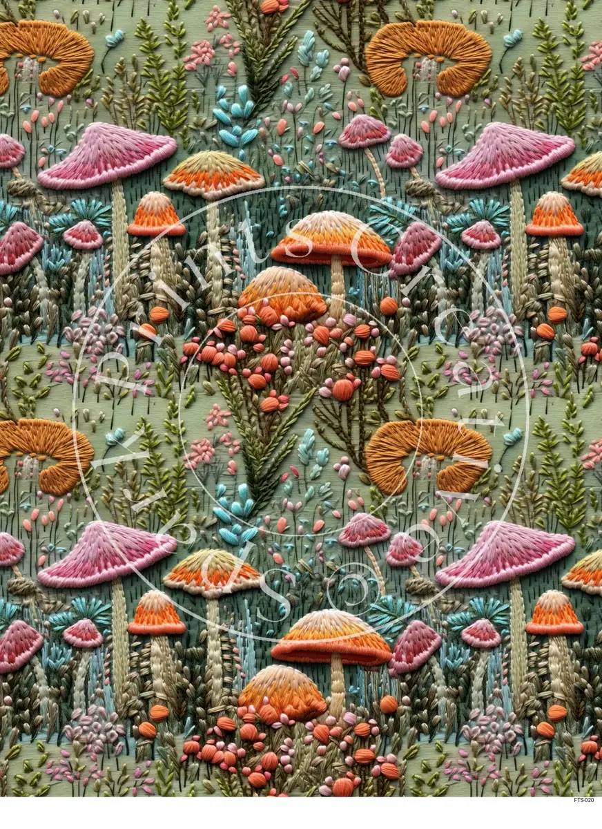 Fantasy & Whimsical Designs Transfer Sheet Image FTS-020