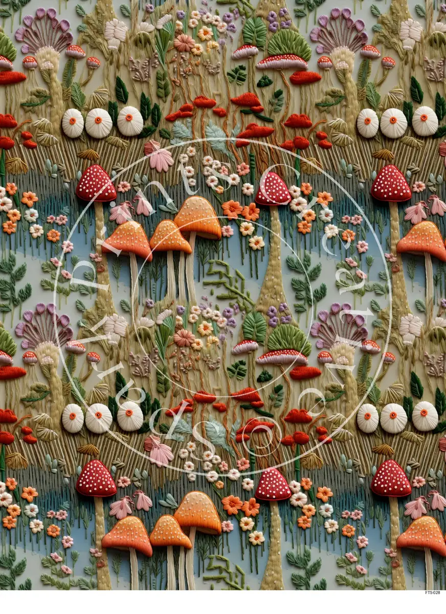 Fantasy & Whimsical Designs Transfer Sheet Image FTS-028