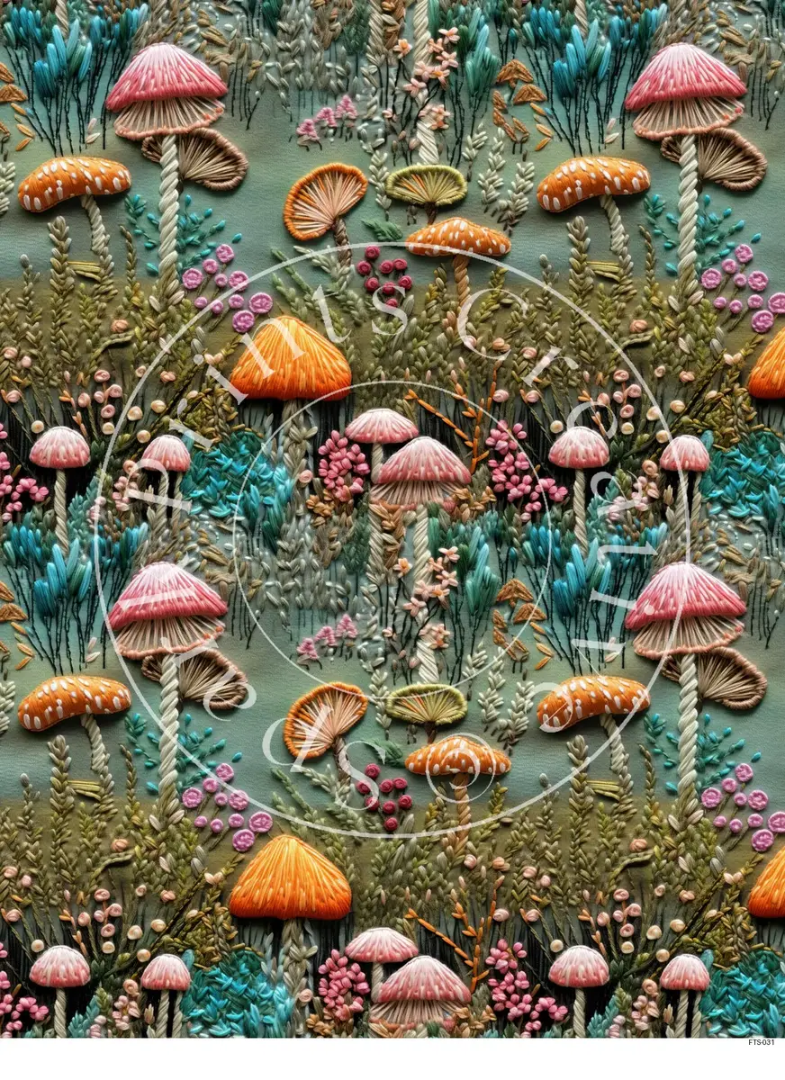 Fantasy & Whimsical Designs Transfer Sheet Image FTS-031