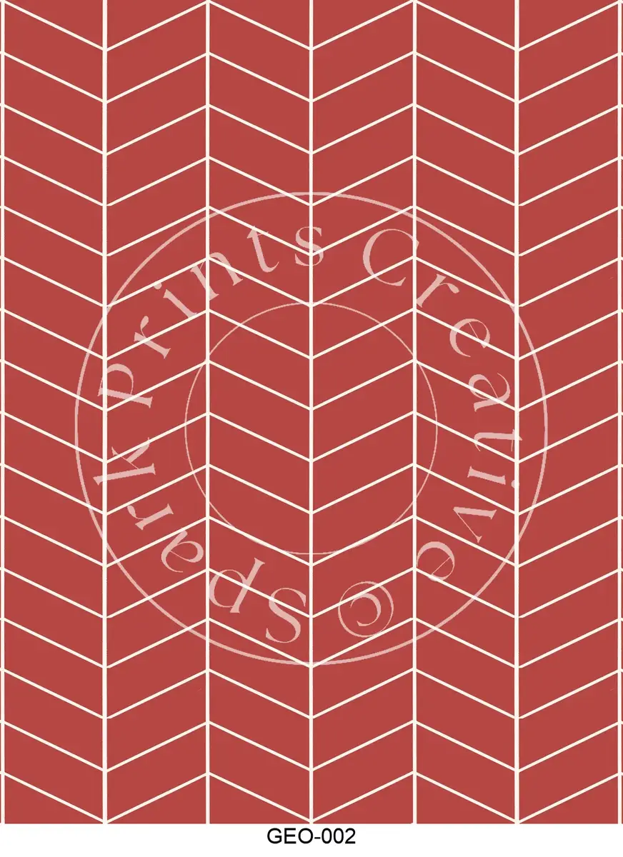 Geometric Patterns Transfer Sheet Image GEO-002