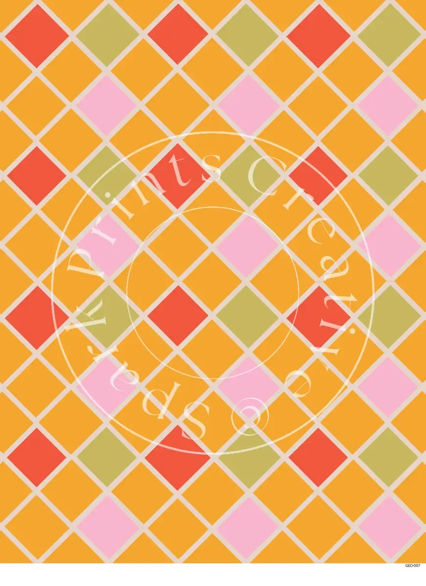 Geometric Patterns Transfer Sheet Image GEO-007