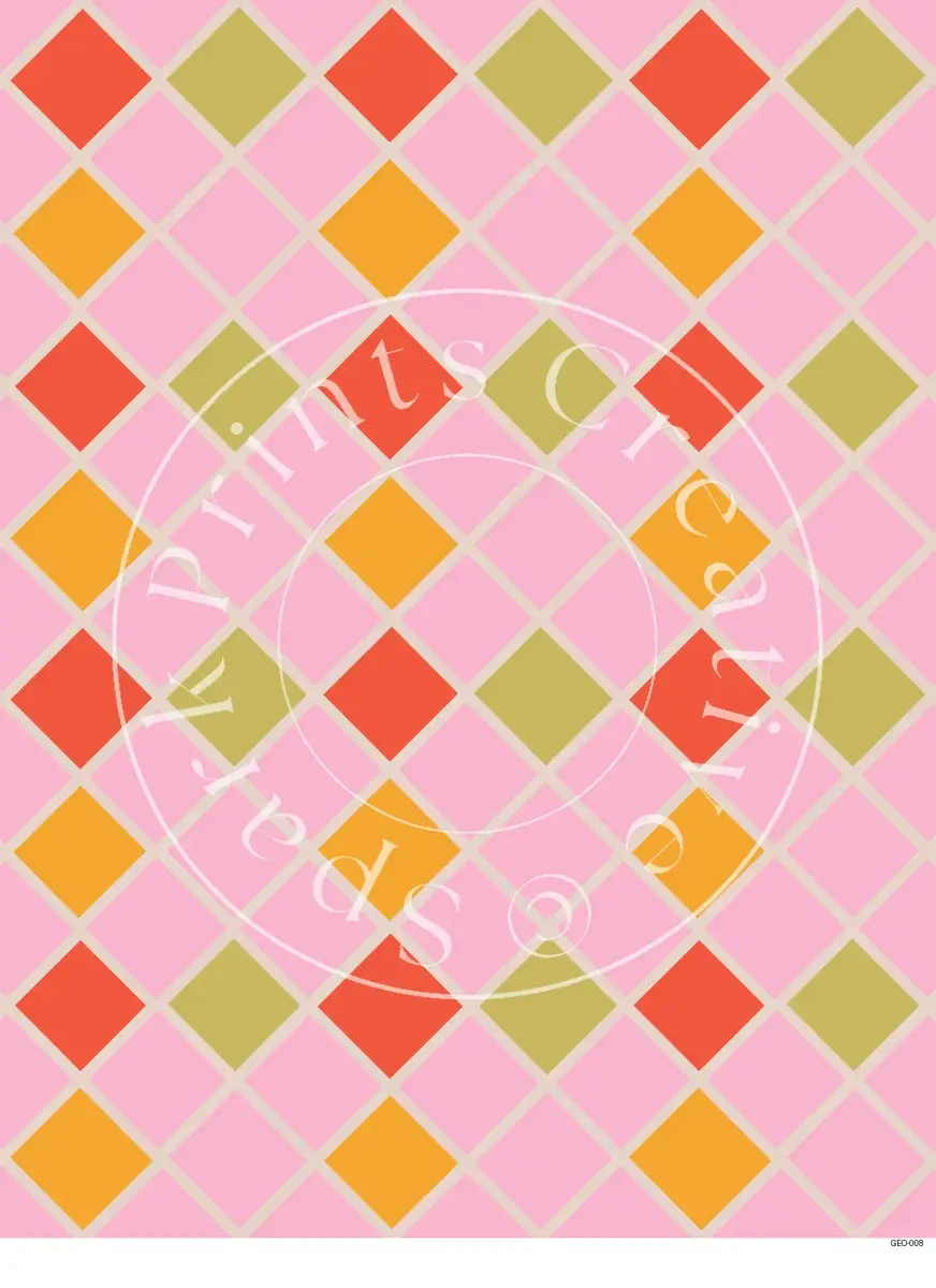 Geometric Patterns Transfer Sheet Image GEO-008