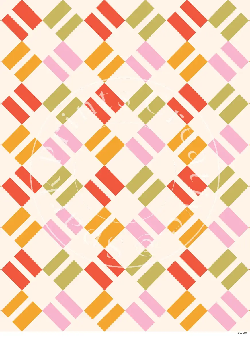 Geometric Patterns Transfer Sheet Image GEO-009