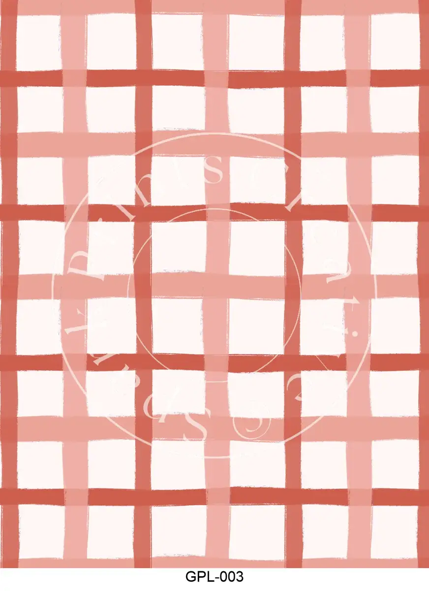 Gingham & Plaid Patterns Transfer Sheet Image GPL-003