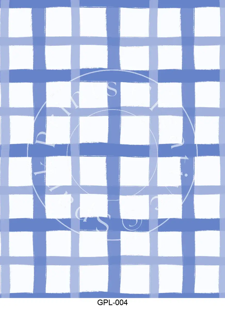 Gingham & Plaid Patterns Transfer Sheet Image GPL-004