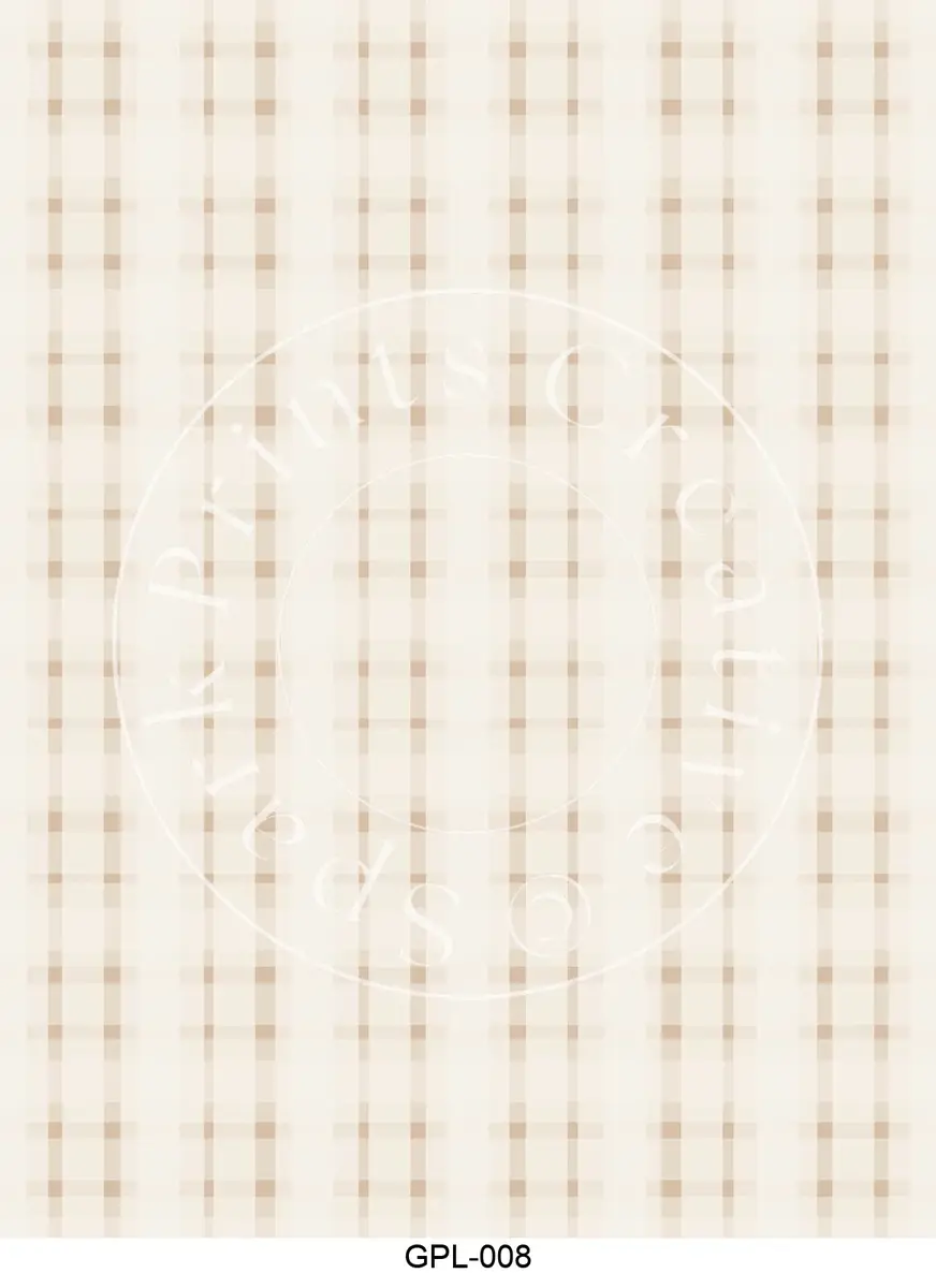 Gingham & Plaid Patterns Transfer Sheet Image GPL-008