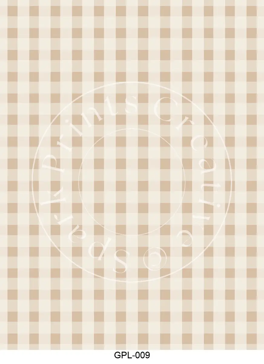Gingham & Plaid Patterns Transfer Sheet Image GPL-009