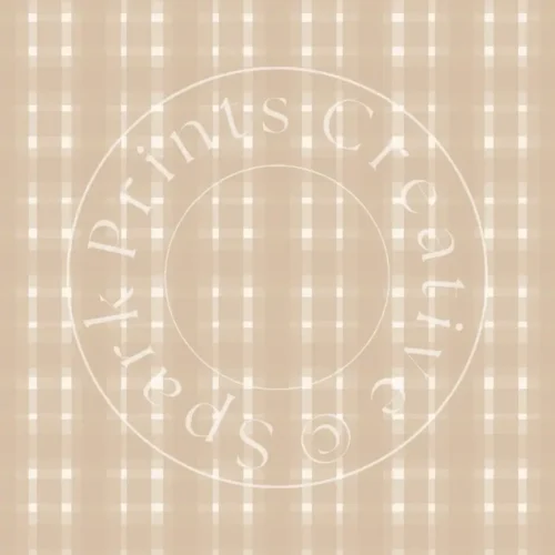Gingham & Plaid Patterns Transfer Sheet Image GPL-011 - Image 1
