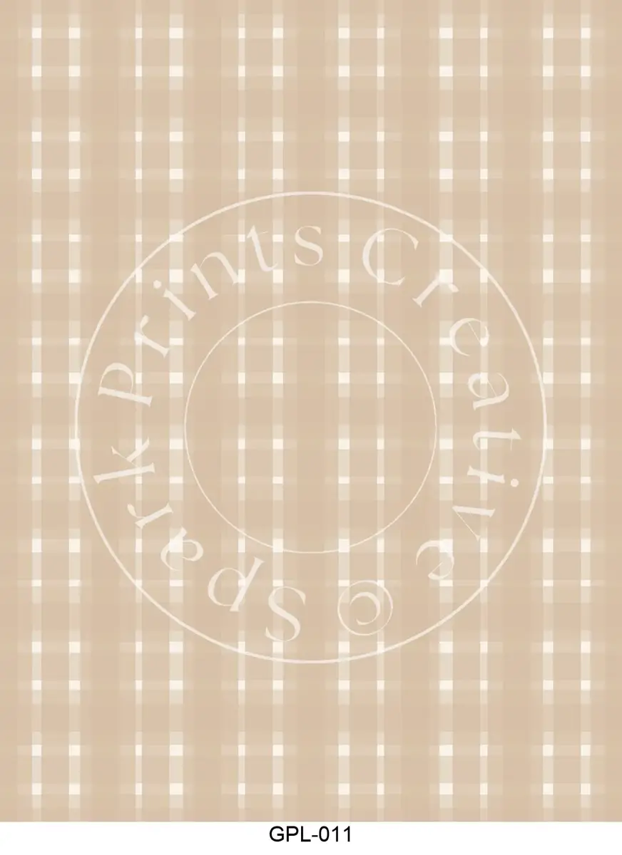 Gingham & Plaid Patterns Transfer Sheet Image GPL-011