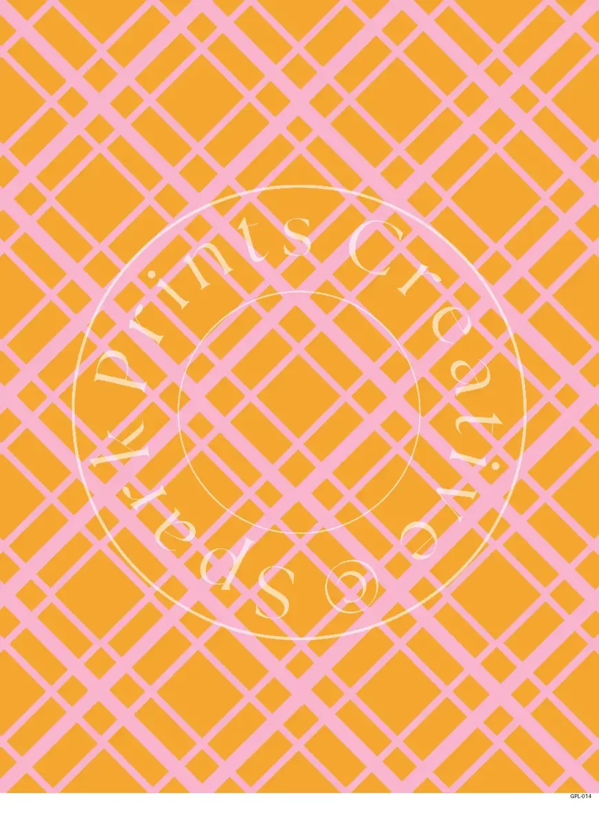 Gingham & Plaid Patterns Transfer Sheet Image GPL-014