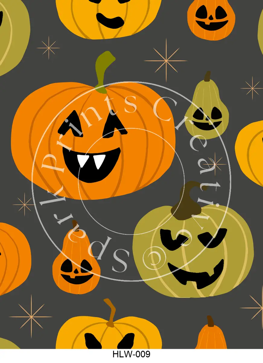 Halloween Designs Transfer Sheet Image HLW-009