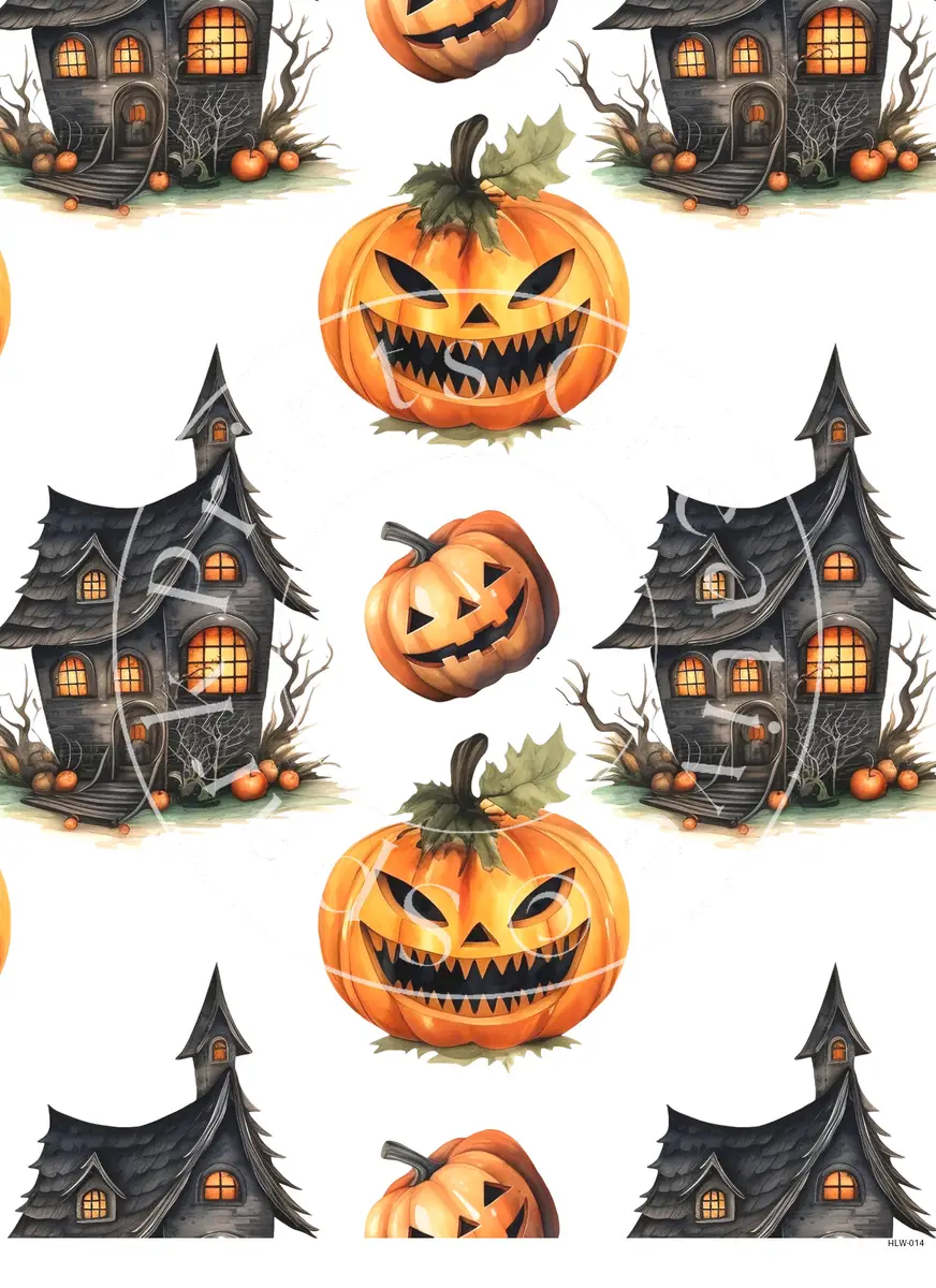 Halloween Designs Transfer Sheet Image HLW-014