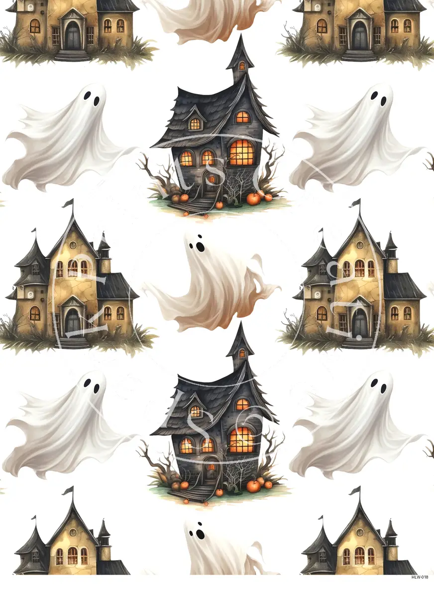 Halloween Designs Transfer Sheet Image HLW-018