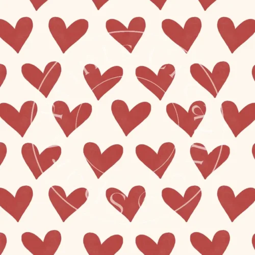 Heart Designs Transfer Sheet Image HRT-001 - Image 1