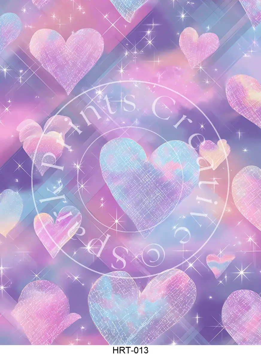 Heart Designs Transfer Sheet Image HRT-013