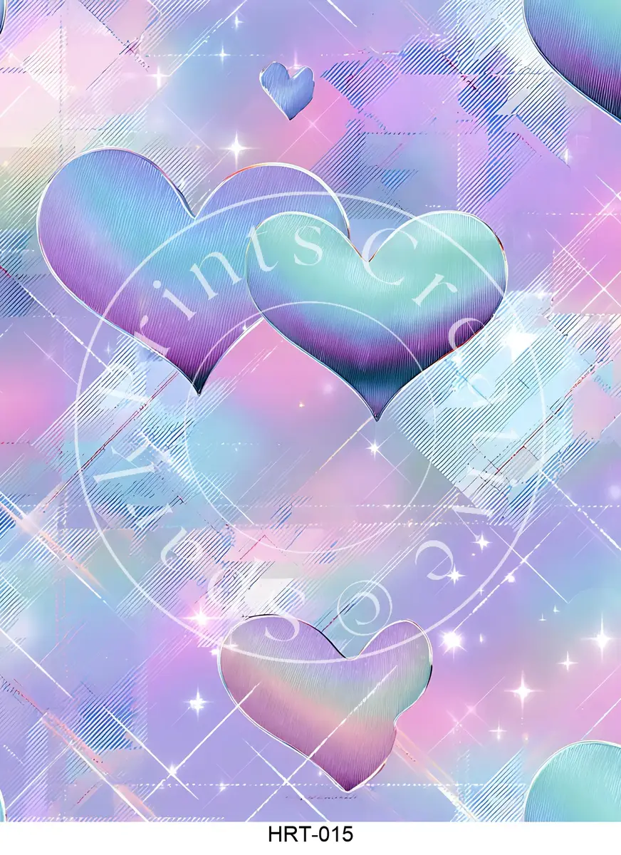Heart Designs Transfer Sheet Image HRT-015