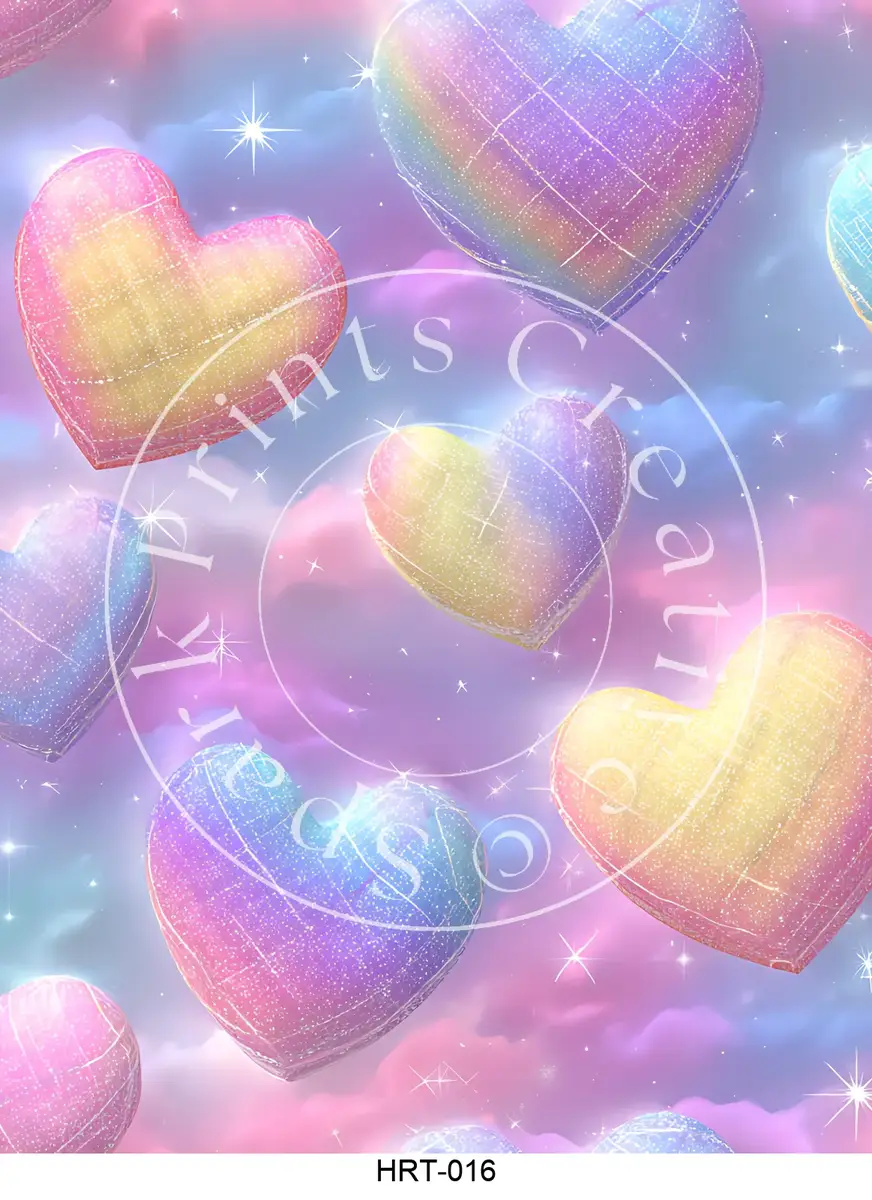 Heart Designs Transfer Sheet Image HRT-016