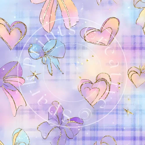 Heart Designs Transfer Sheet Image HRT-018 - Image 1