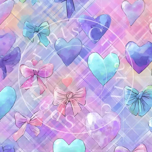 Heart Designs Transfer Sheet Image HRT-019 - Image 1