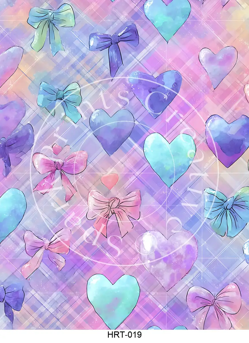 Heart Designs Transfer Sheet Image HRT-019