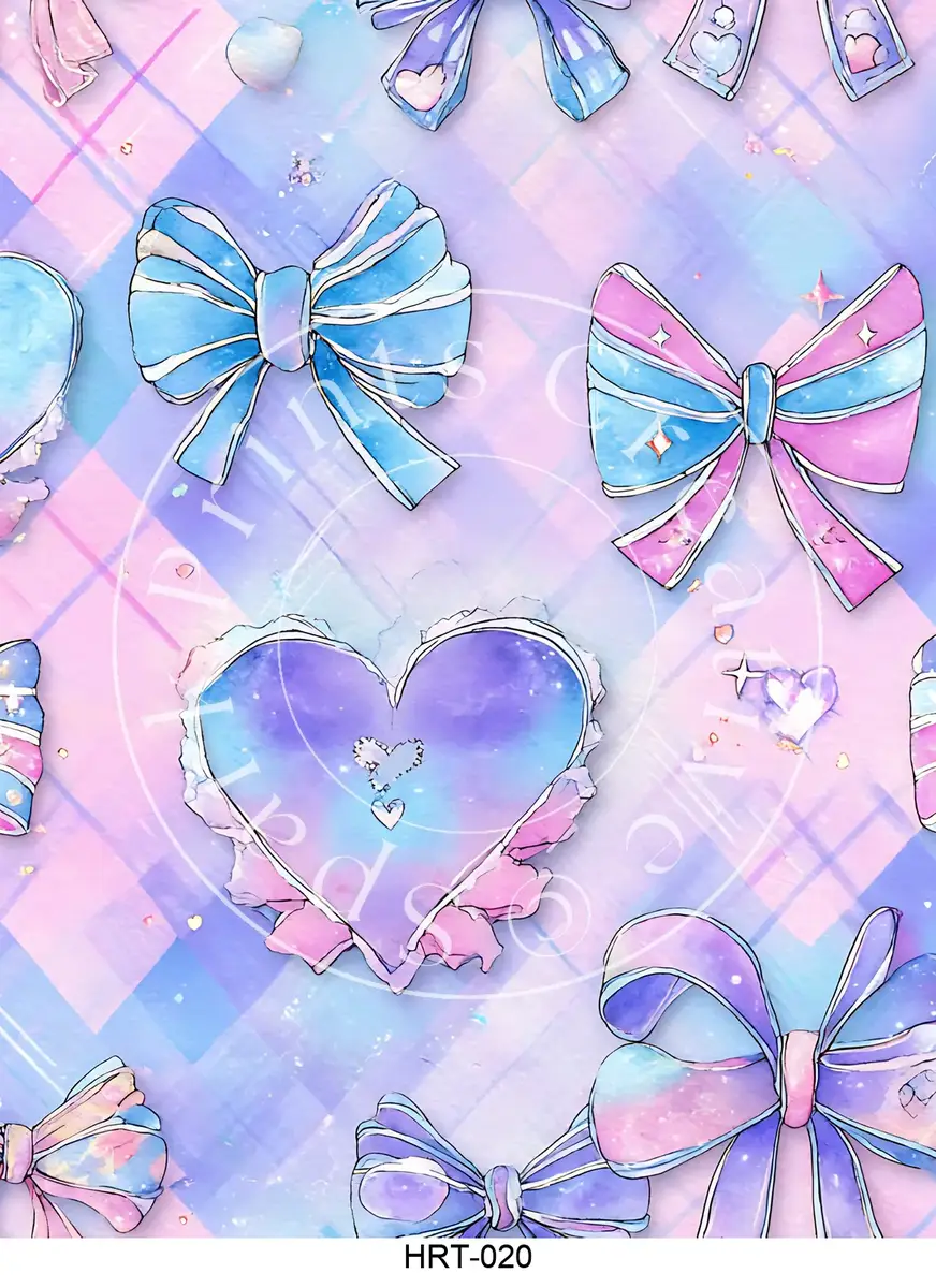 Heart Designs Transfer Sheet Image HRT-020