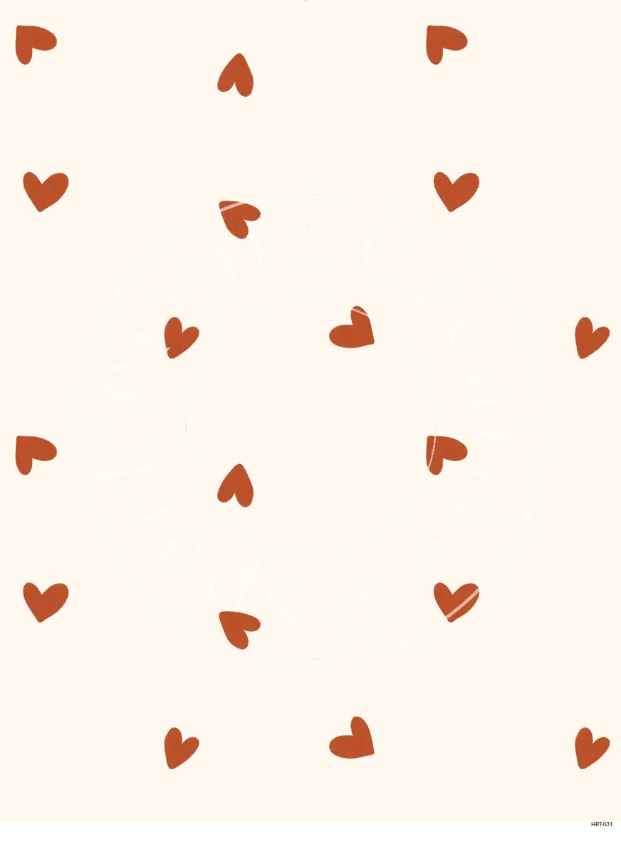 Heart Designs Transfer Sheet Image HRT-031