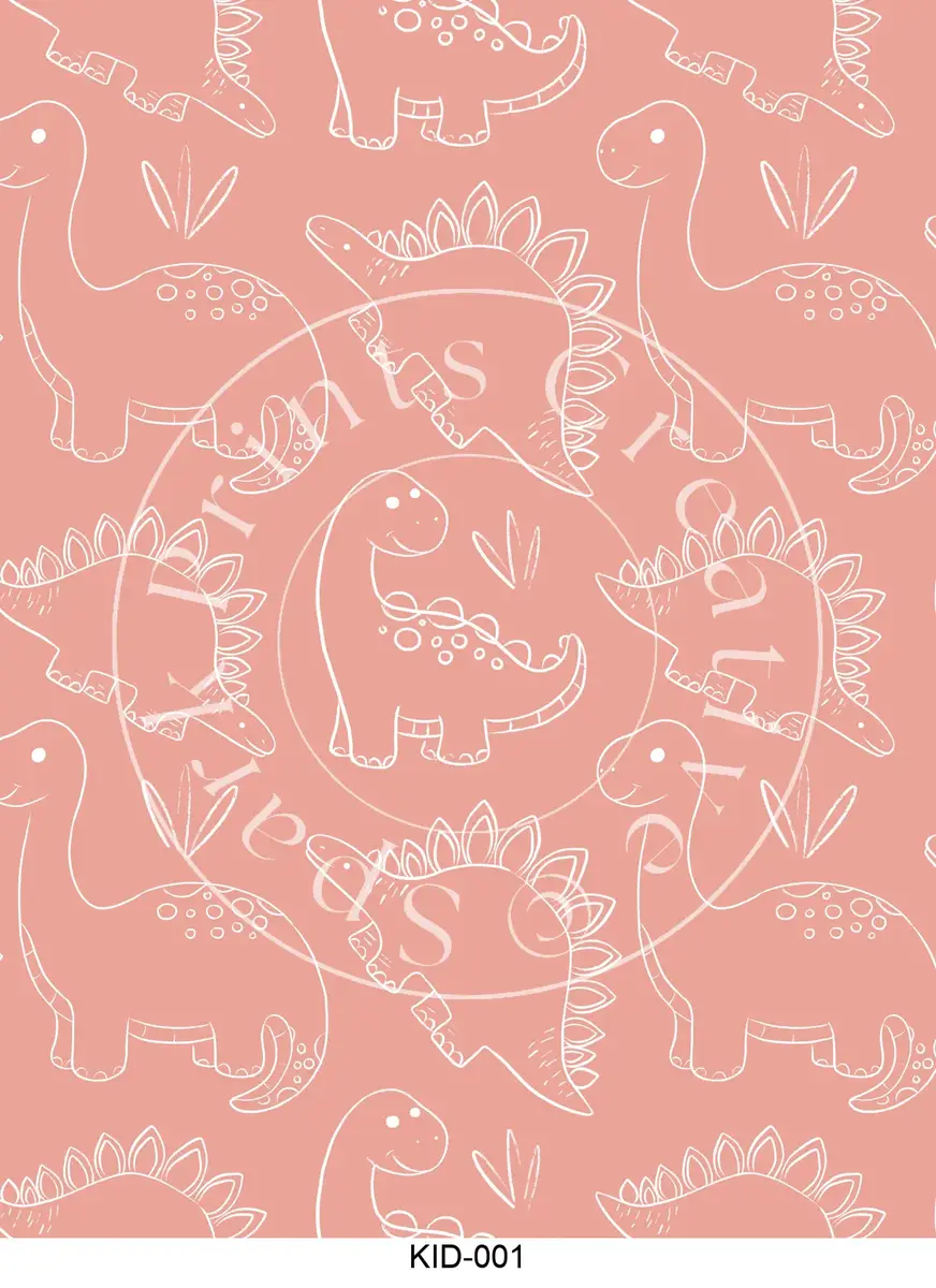Chidren Themed Styles Transfer Sheet Image KID-001