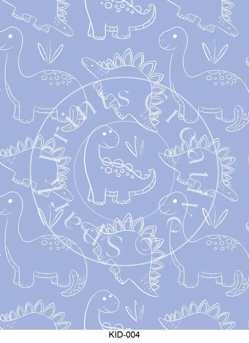 Chidren Themed Styles Transfer Sheet Image KID-004