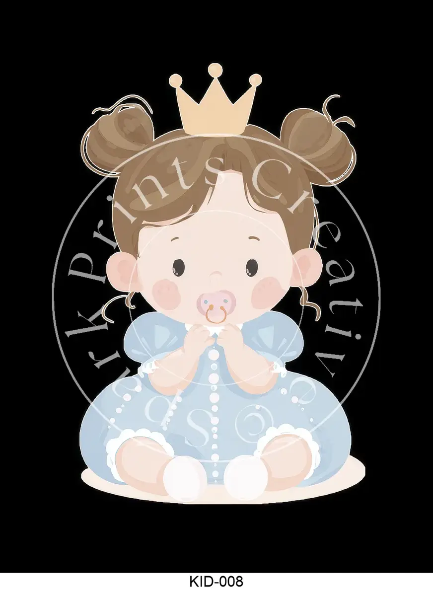 Chidren Themed Styles Transfer Sheet Image KID-008
