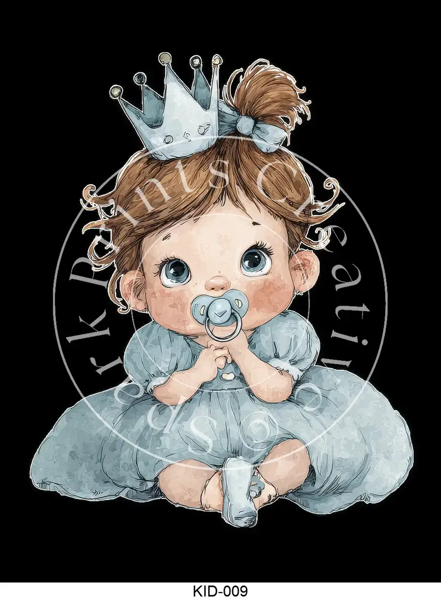 Chidren Themed Styles Transfer Sheet Image KID-009
