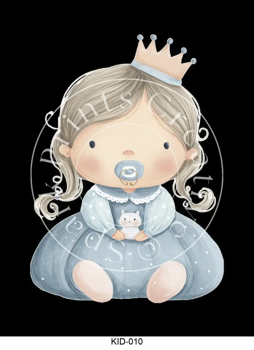 Chidren Themed Styles Transfer Sheet Image KID-010