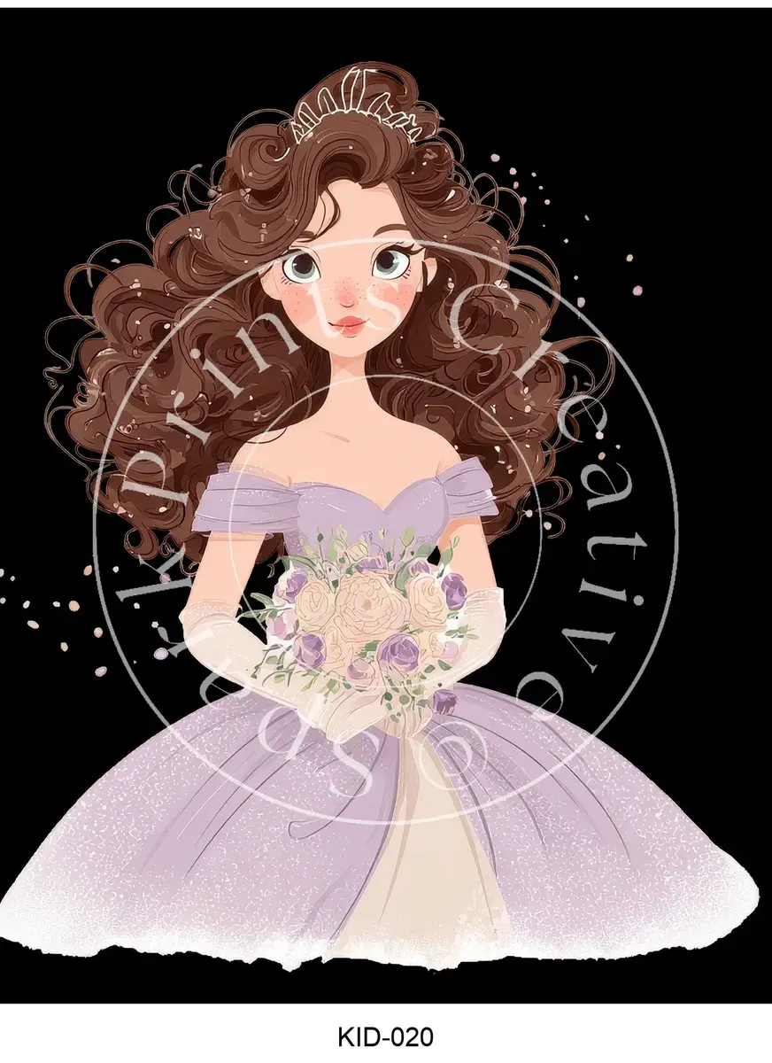 Chidren Themed Styles Transfer Sheet Image KID-020
