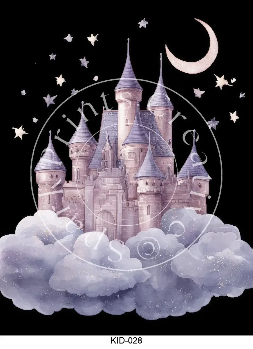 Chidren Themed Styles Transfer Sheet Image KID-028