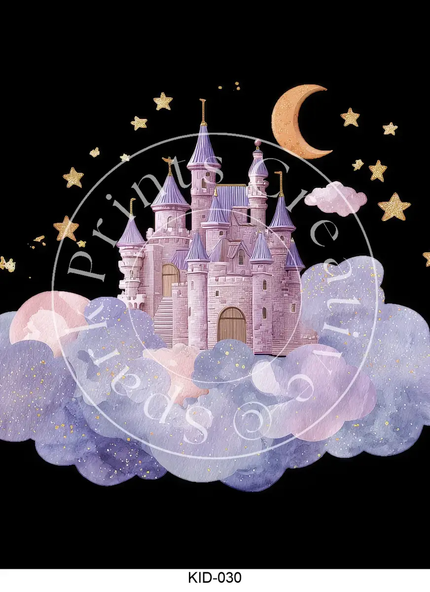 Chidren Themed Styles Transfer Sheet Image KID-030