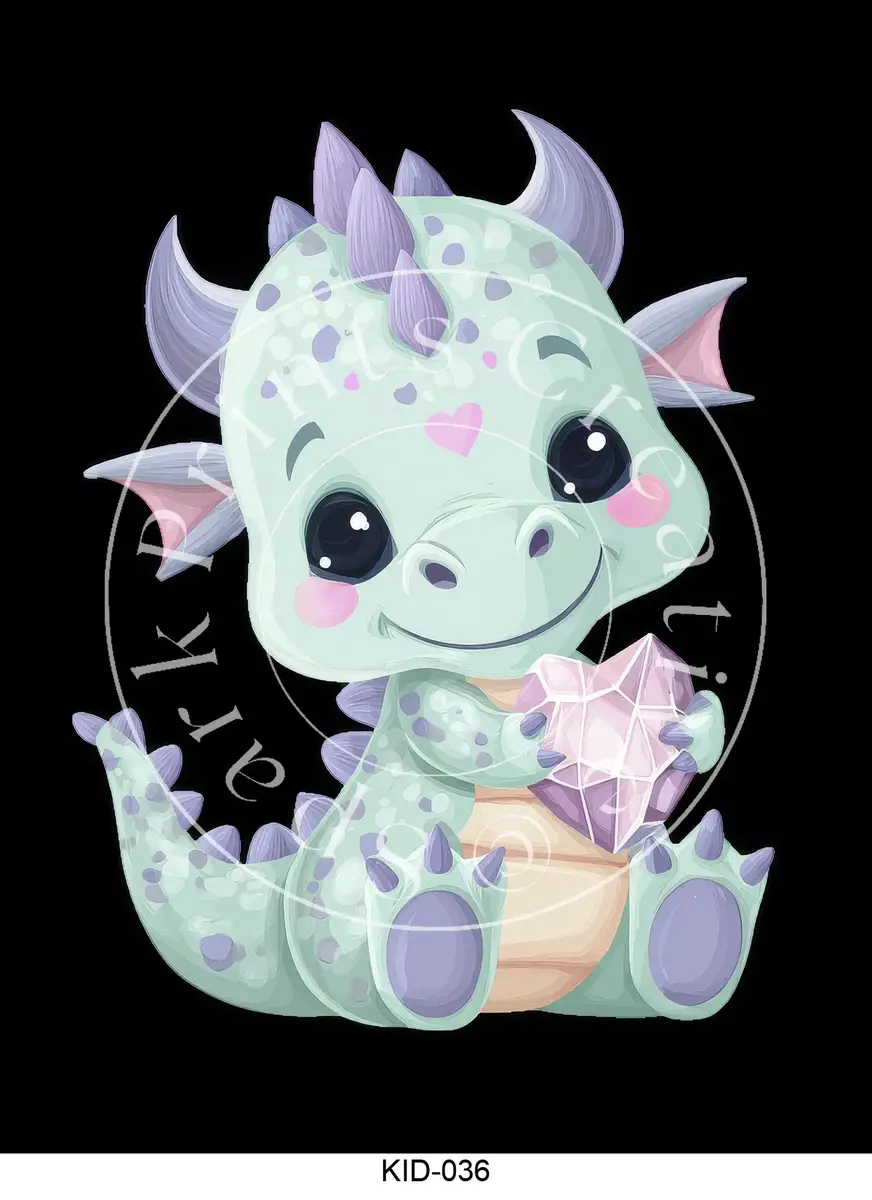 Chidren Themed Styles Transfer Sheet Image KID-036