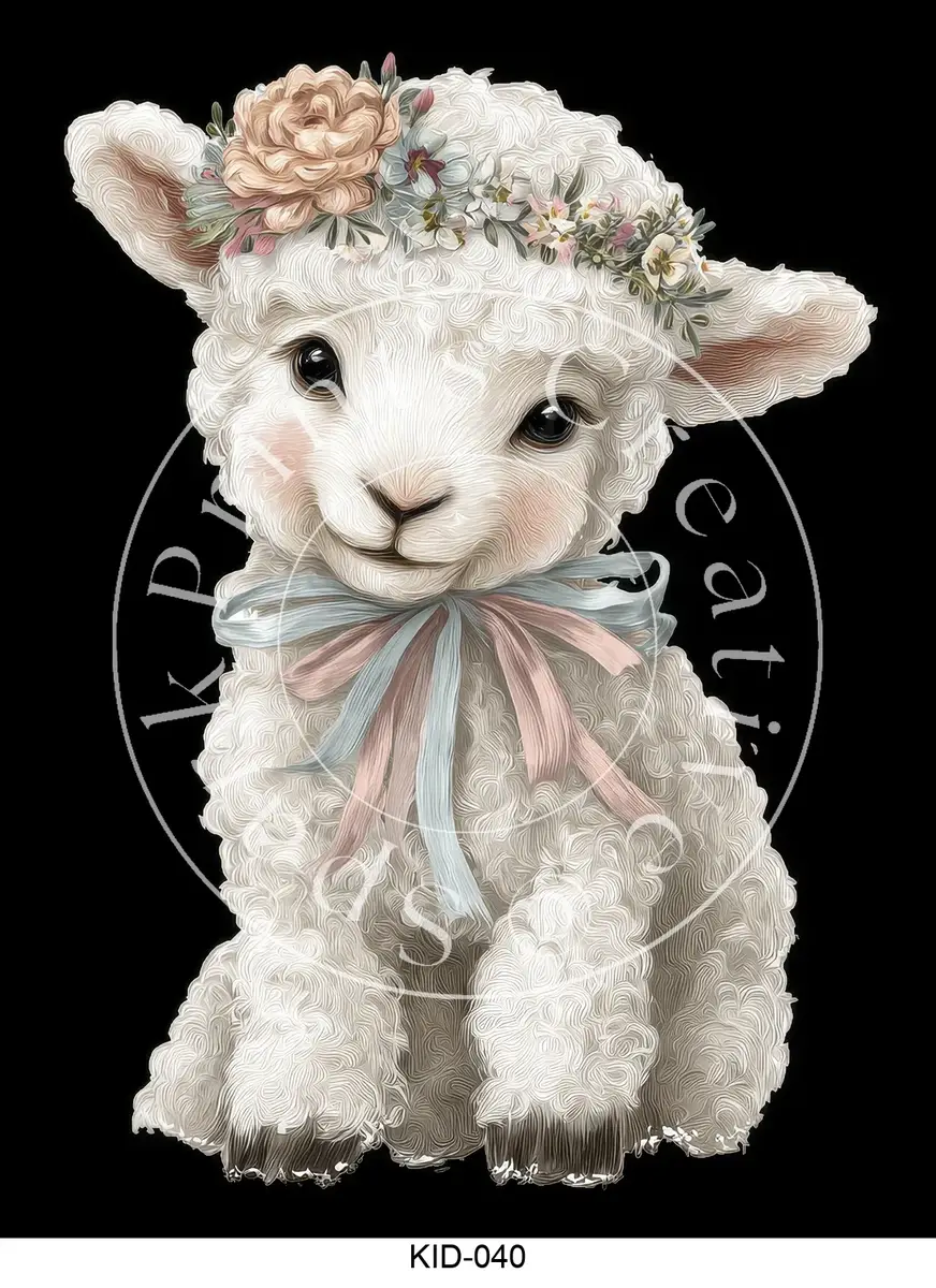 Chidren Themed Styles Transfer Sheet Image KID-040