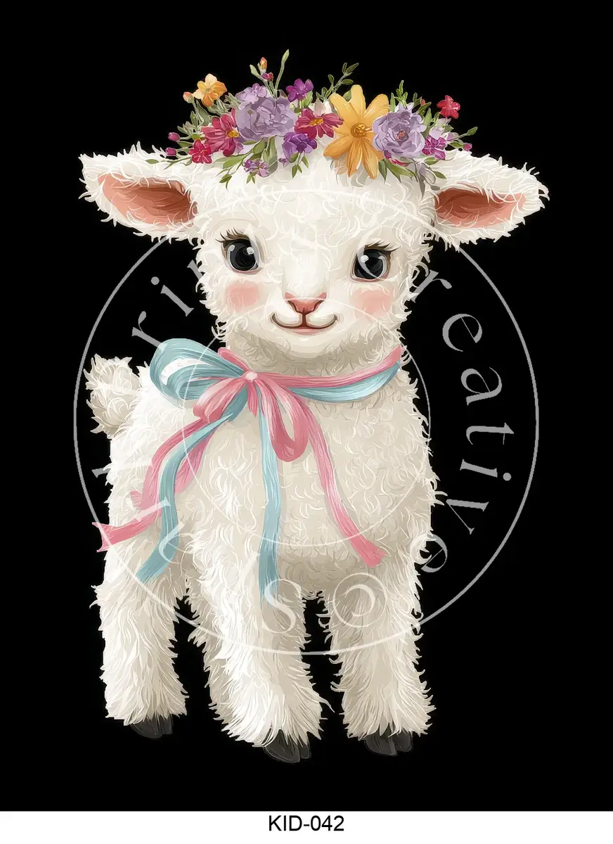Chidren Themed Styles Transfer Sheet Image KID-042