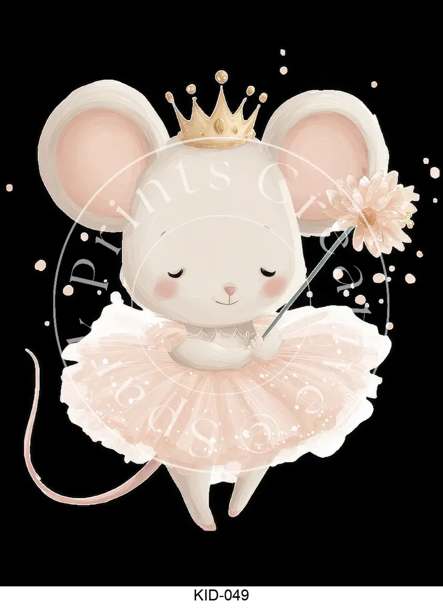 Chidren Themed Styles Transfer Sheet Image KID-049