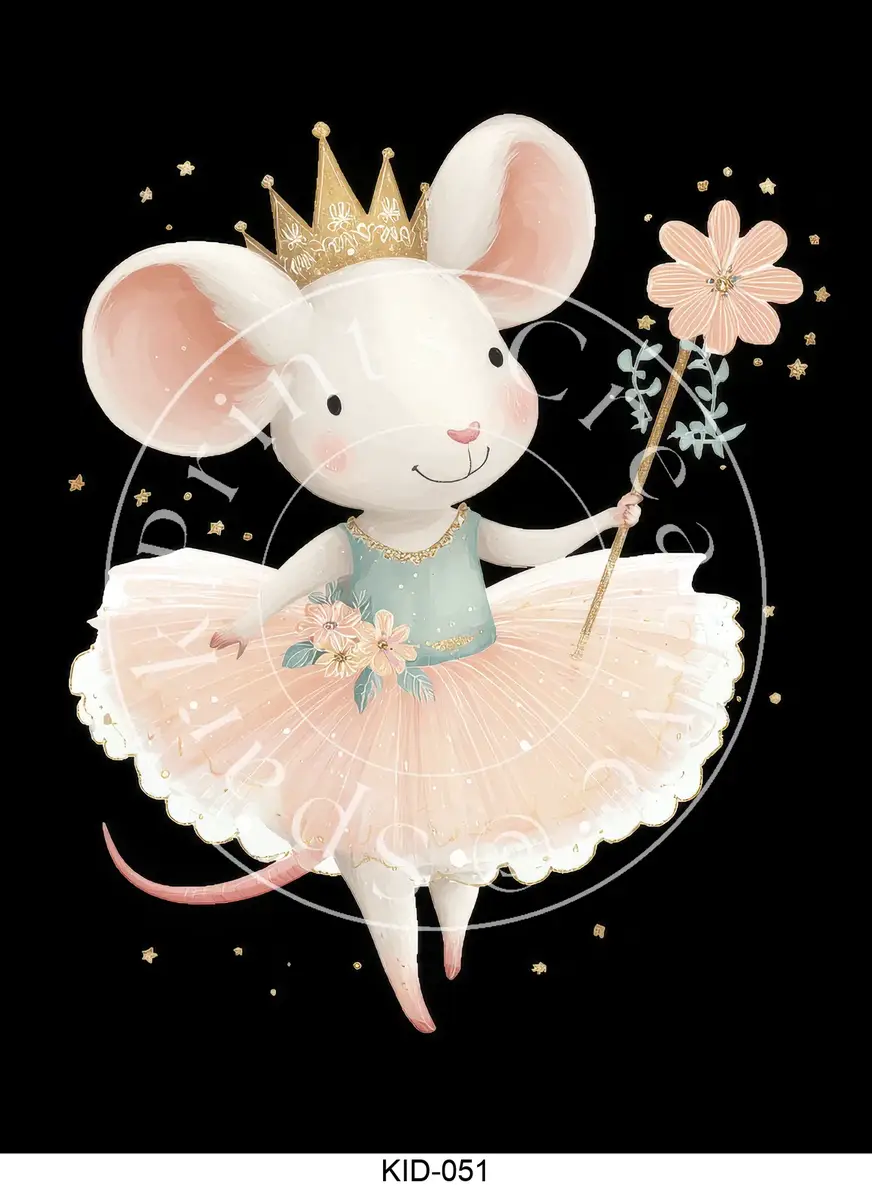 Chidren Themed Styles Transfer Sheet Image KID-051
