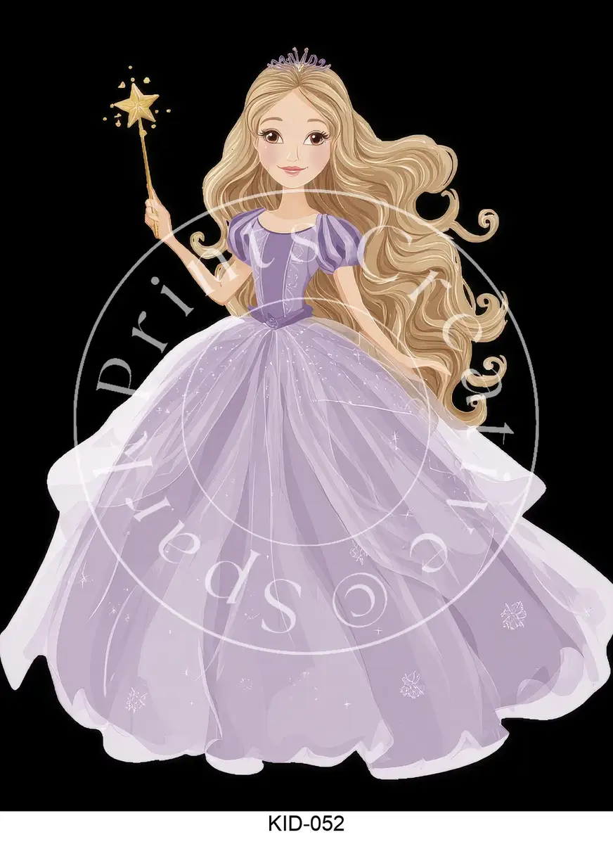Chidren Themed Styles Transfer Sheet Image KID-052