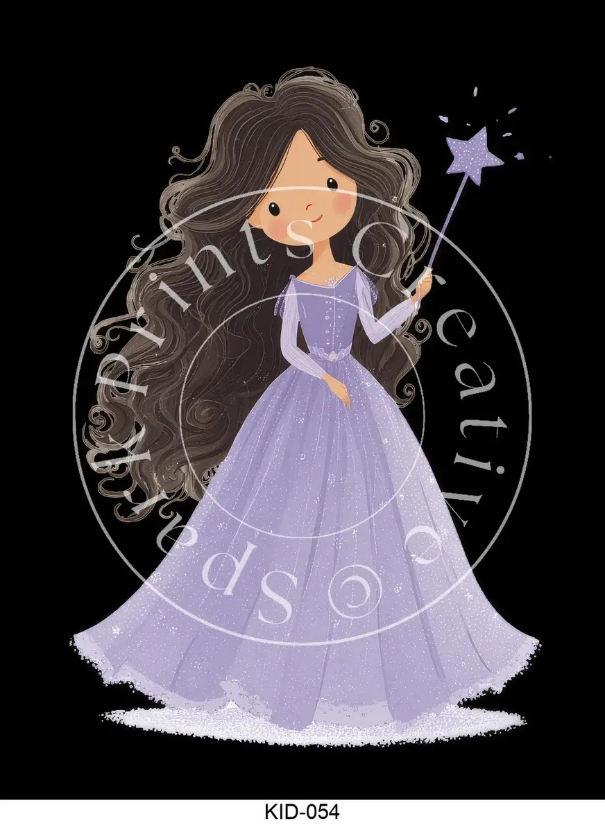 Chidren Themed Styles Transfer Sheet Image KID-054