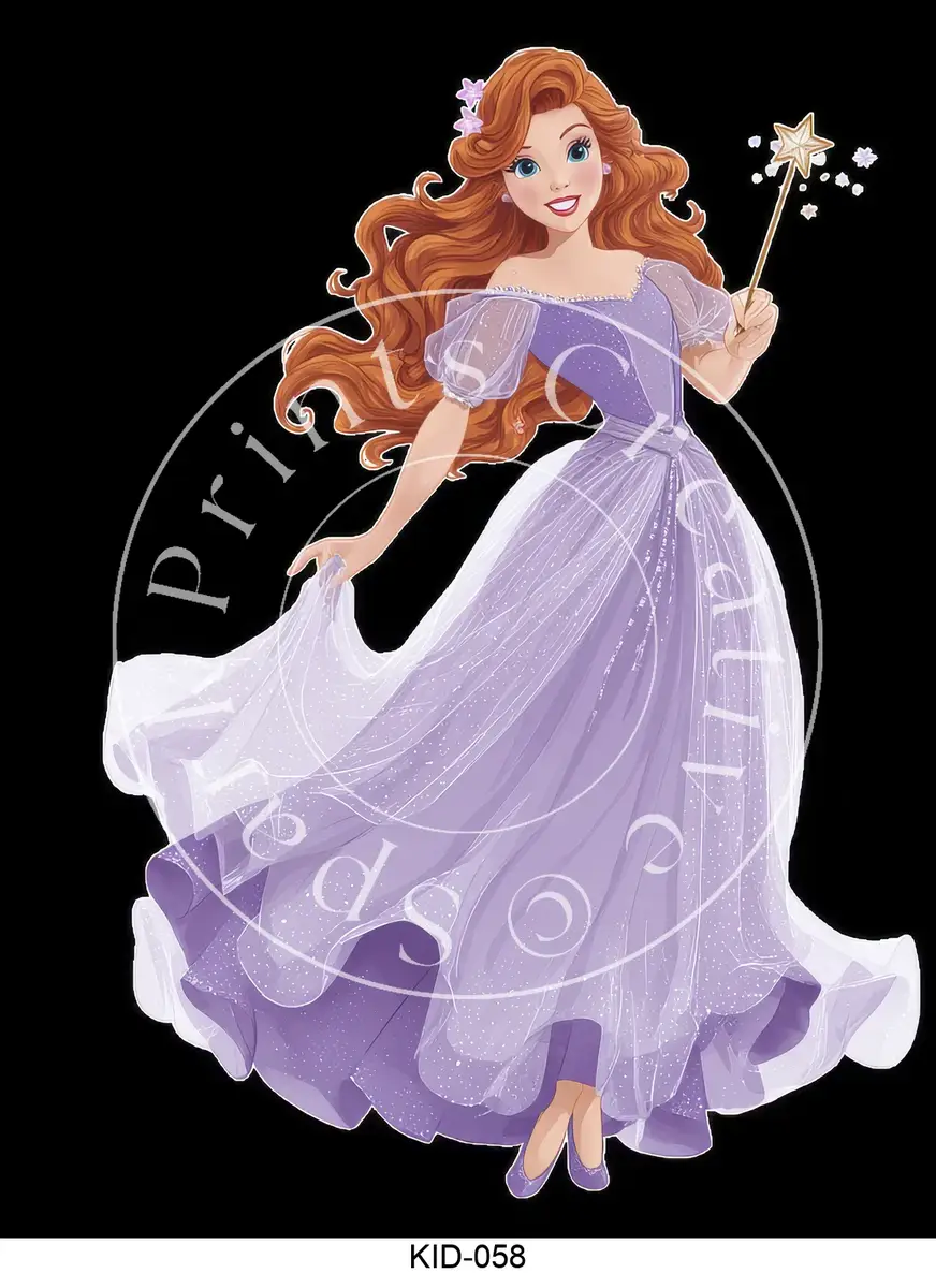 Chidren Themed Styles Transfer Sheet Image KID-058