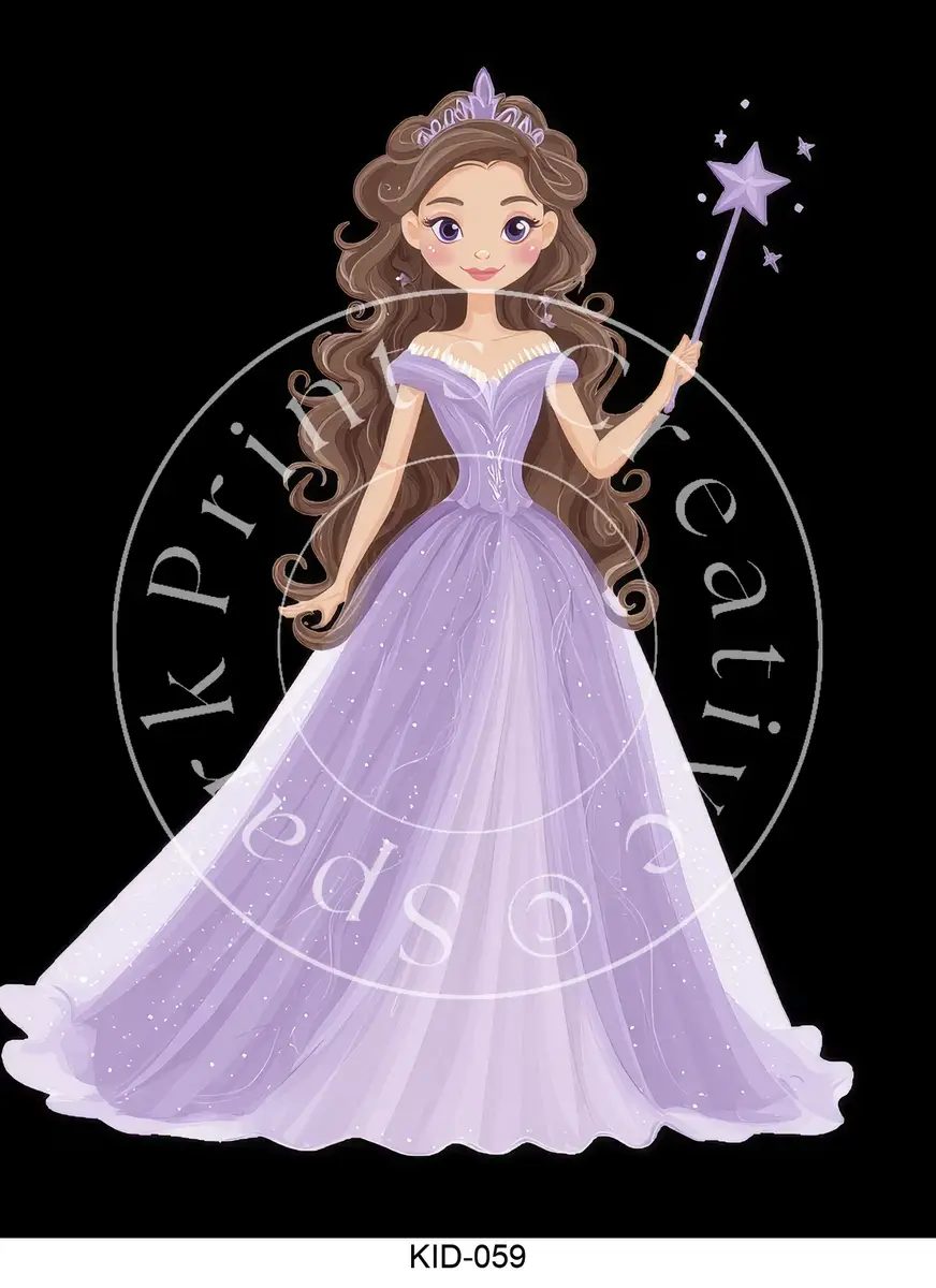 Chidren Themed Styles Transfer Sheet Image KID-059
