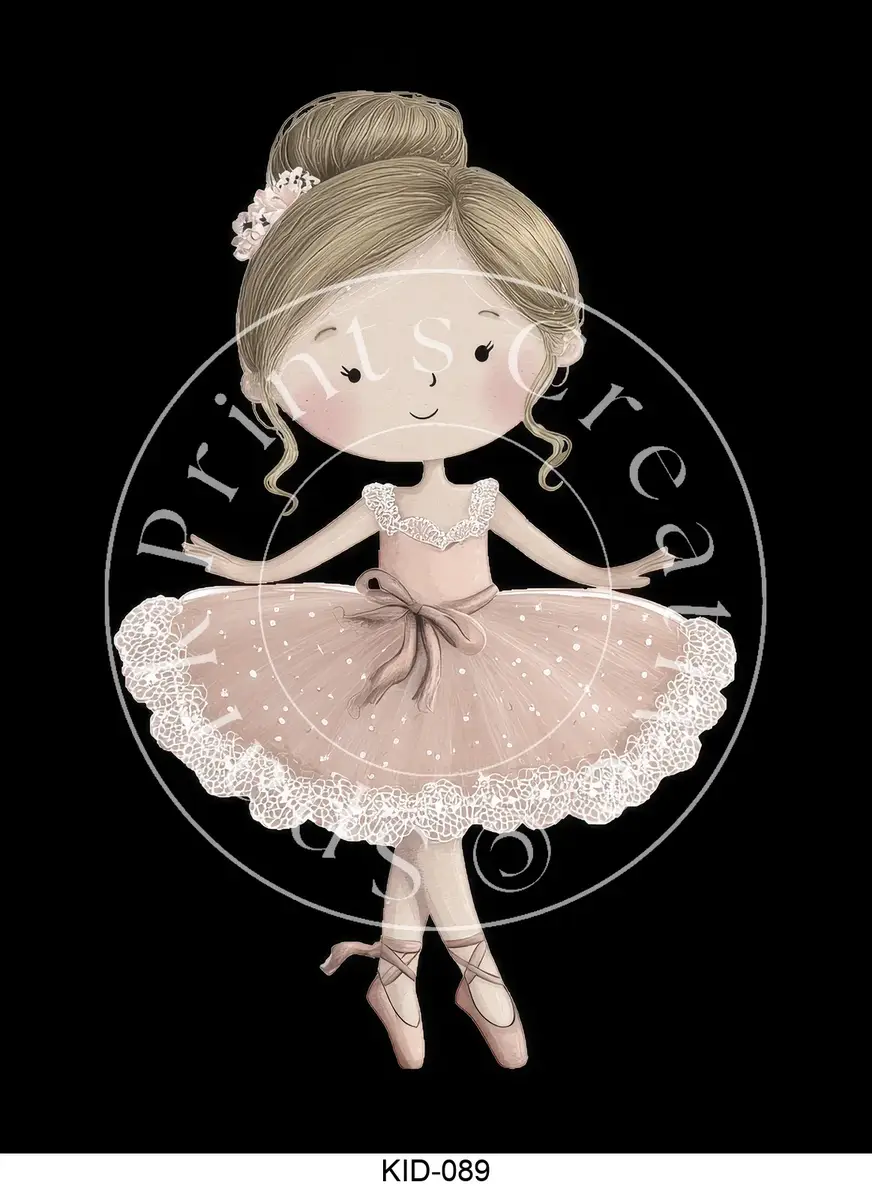 Chidren Themed Styles Transfer Sheet Image KID-089