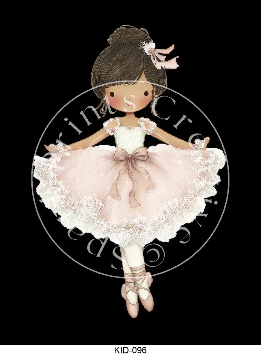 Chidren Themed Styles Transfer Sheet Image KID-096