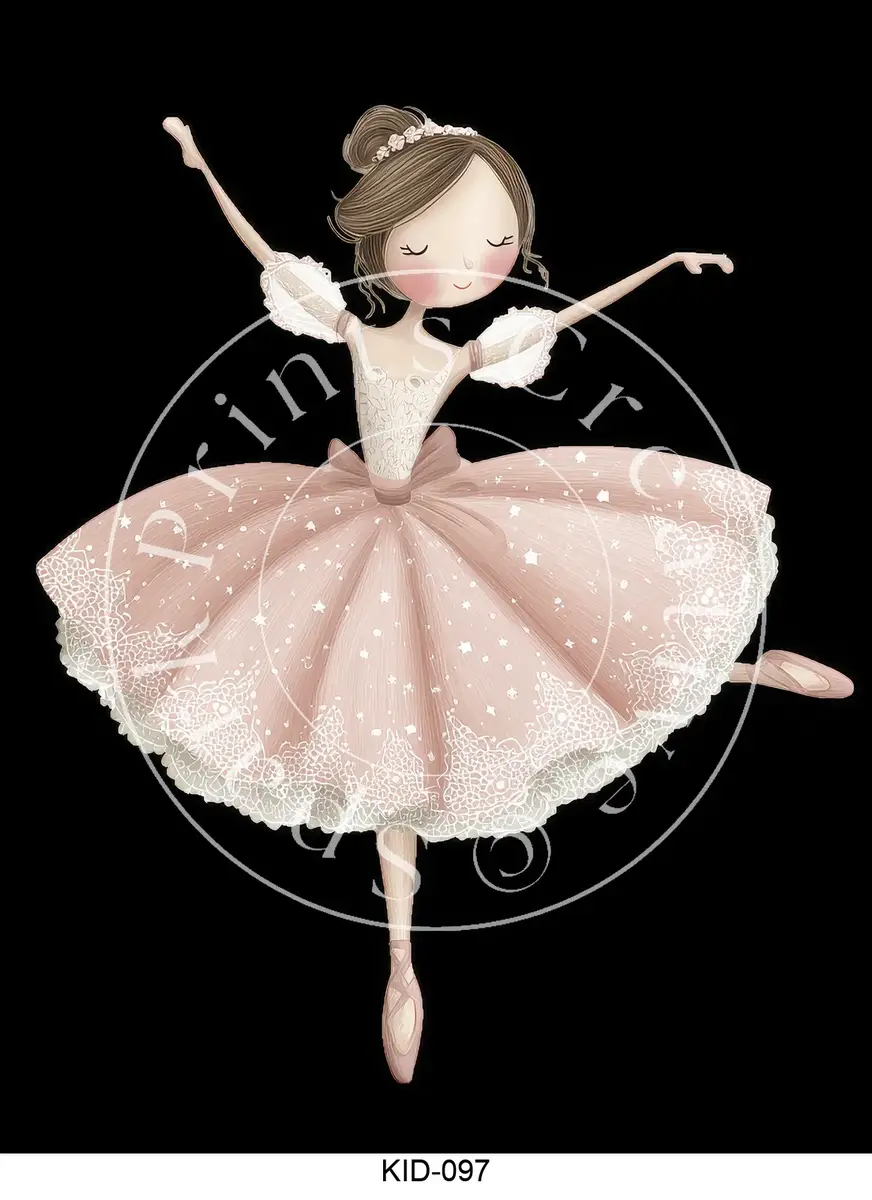 Chidren Themed Styles Transfer Sheet Image KID-097
