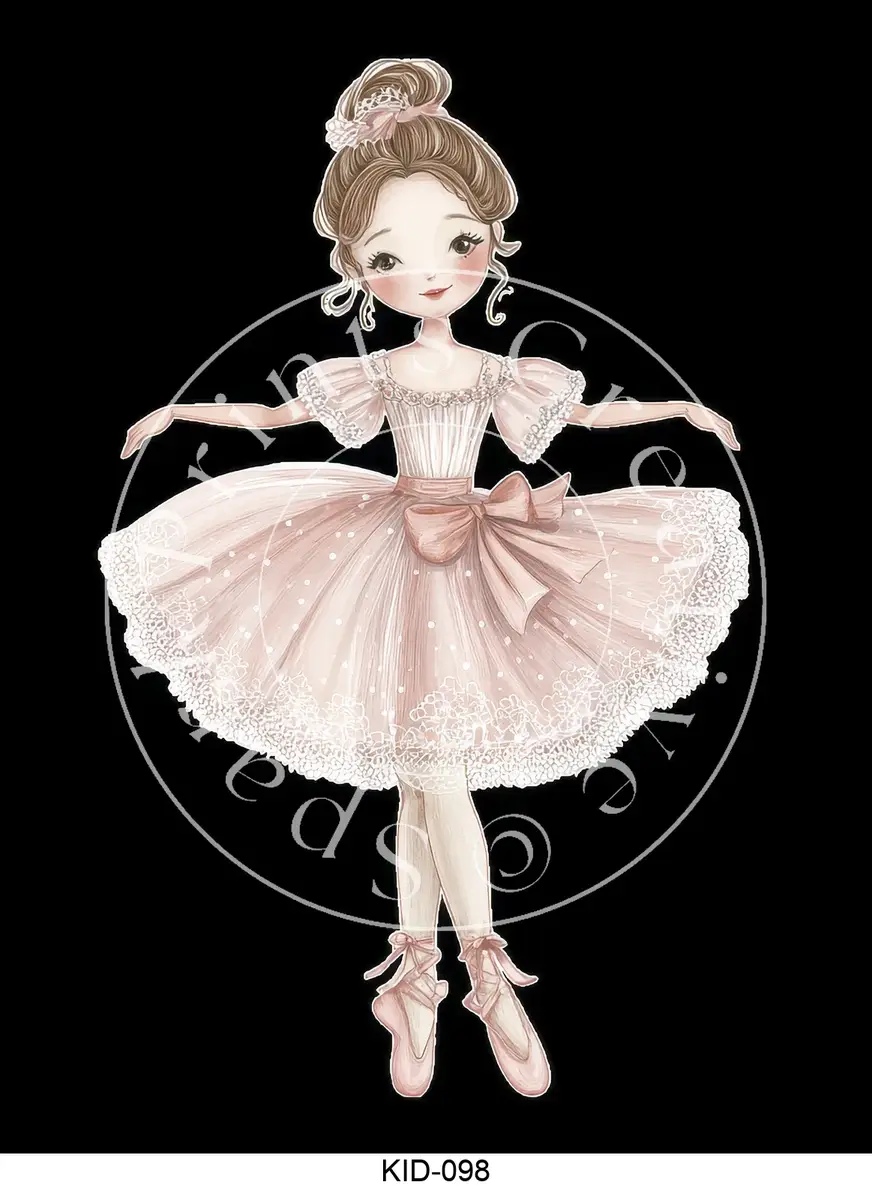 Chidren Themed Styles Transfer Sheet Image KID-098