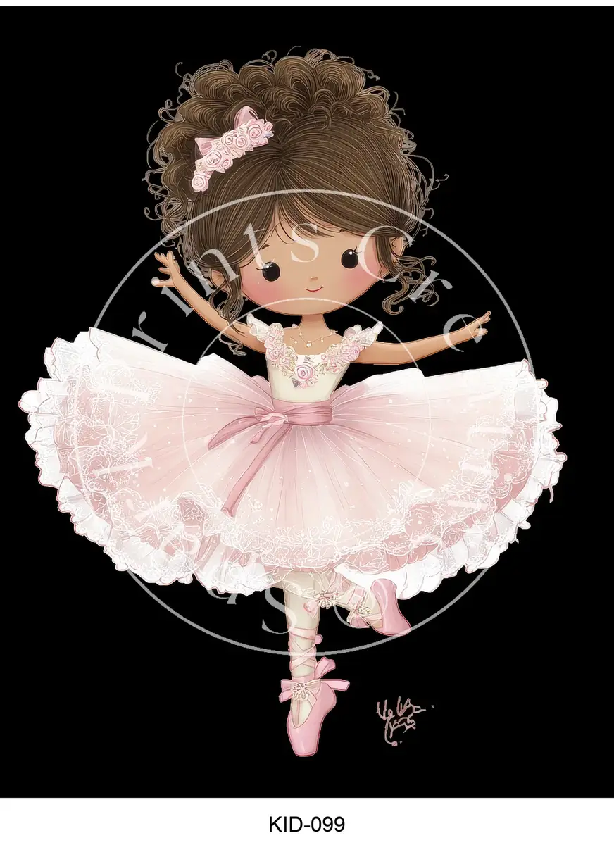 Chidren Themed Styles Transfer Sheet Image KID-099