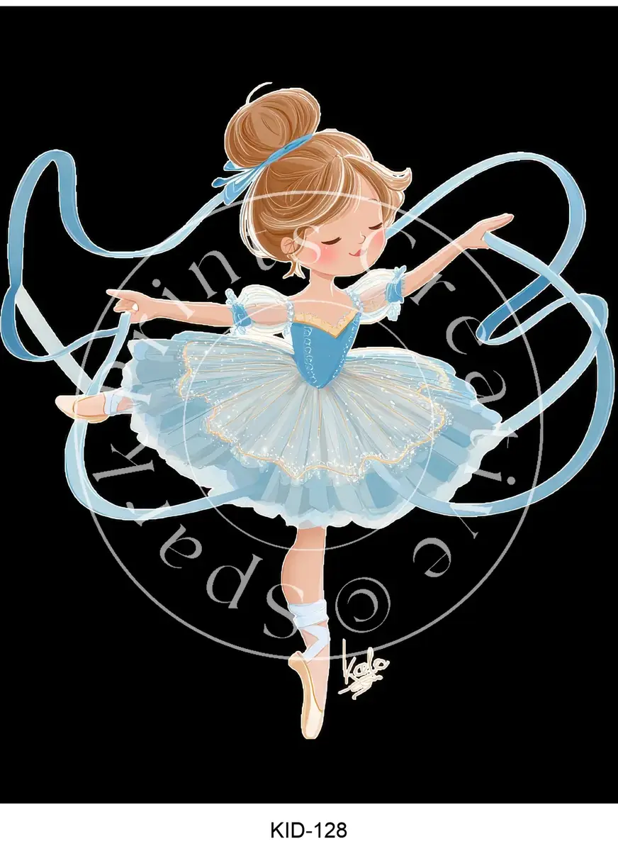 Chidren Themed Styles Transfer Sheet Image KID-128
