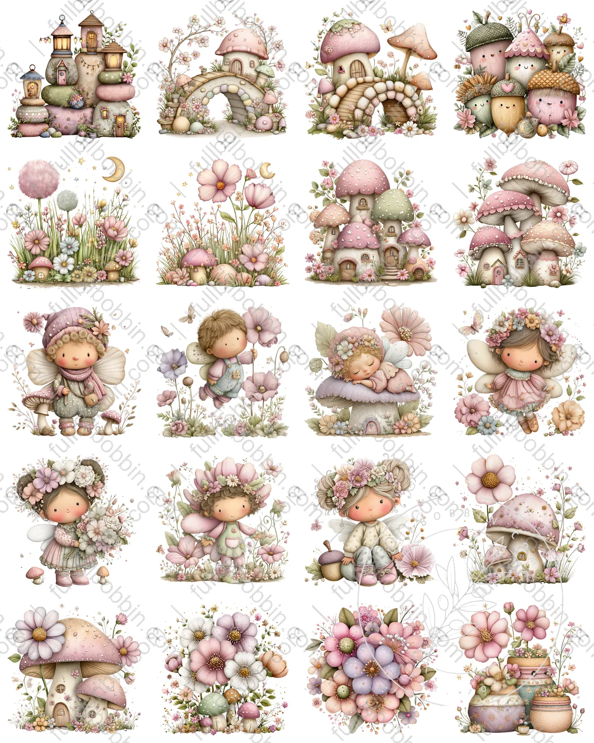 Magic Littles Charms Set for Water Soluble Paper
